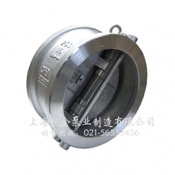 H76X、H76H對(duì)夾式雙瓣止回閥